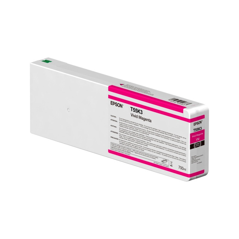 Epson T55K3 (C13T55K30N) 700 ml Rašalinė kasetė, Vivid Magenta