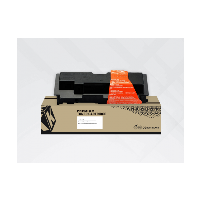 HYB Lazerinė kasetė juoda, suderinama su Kyocera TK-17/TK-18/TK-100