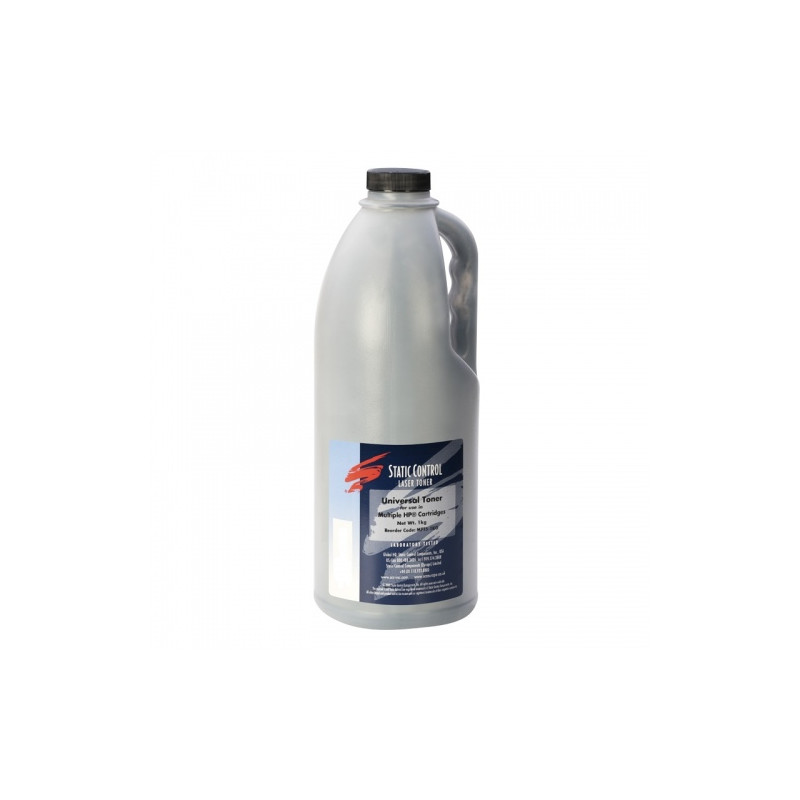 Static Control Tonerio miltukai HP Q2612A Q5949A/X Q7553A/X Q1338A CE505A/X Q5942A/X Juodi, 1kg.
