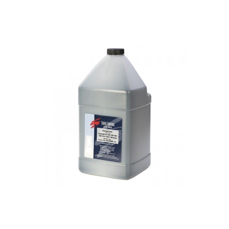 Static Control Tonerio miltukai Kyocera kasetėms TK-18/TK-130/TK-140/TK-160, 1kg, Juoda