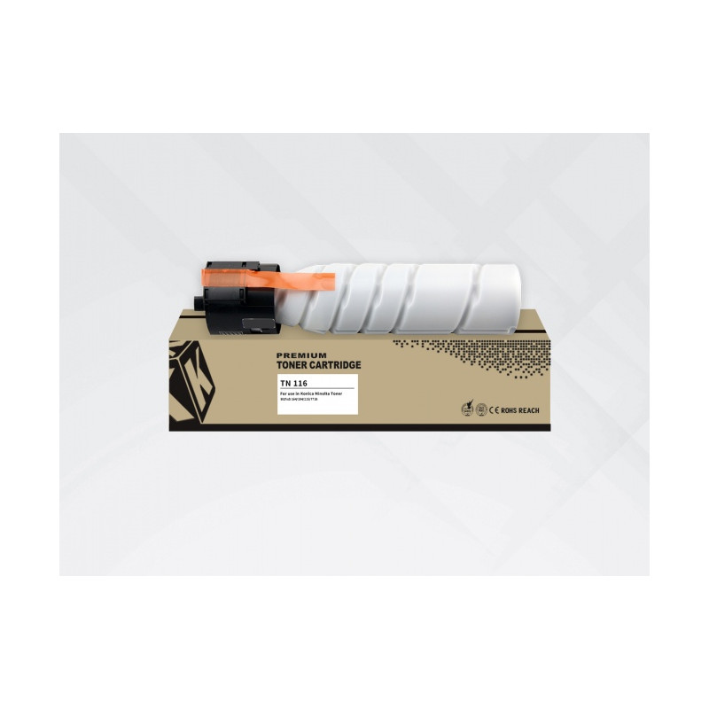HYB Lazerinė kasetė juoda, suderinama su Konica Minolta TN116/ TN117/ TN118 (A1UC050)