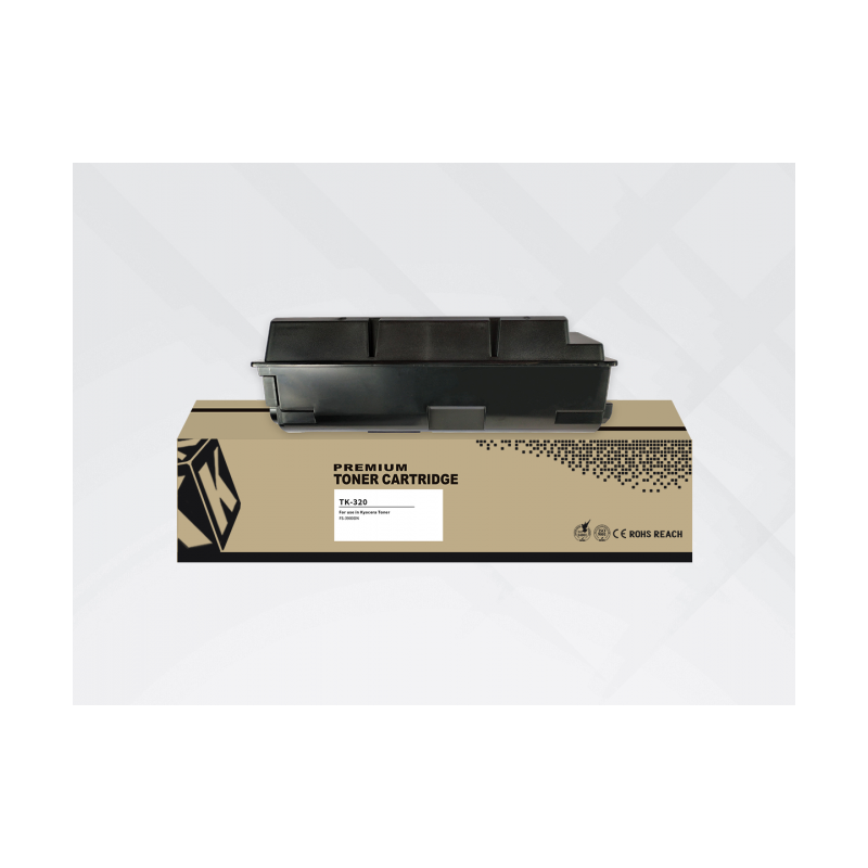 HYB Lazerinė kasetė juoda, suderinama su Kyocera TK-320