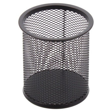 Pieštukinė Forpus, apvali, juoda, tuščia, perforuoto metalo 1005-014