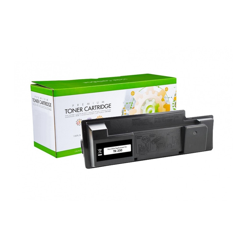 Static Control Lazerinė kasetė juoda, suderinama su Kyocera TK-350