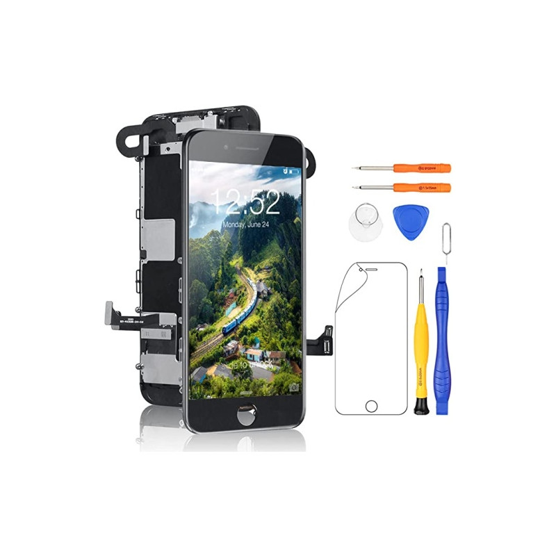 Ecost prekė po grąžinimo, Yodoit Iphone 8 ekrano pakeitimas juodas A1863, A1905, A1906, Lcd ekranas