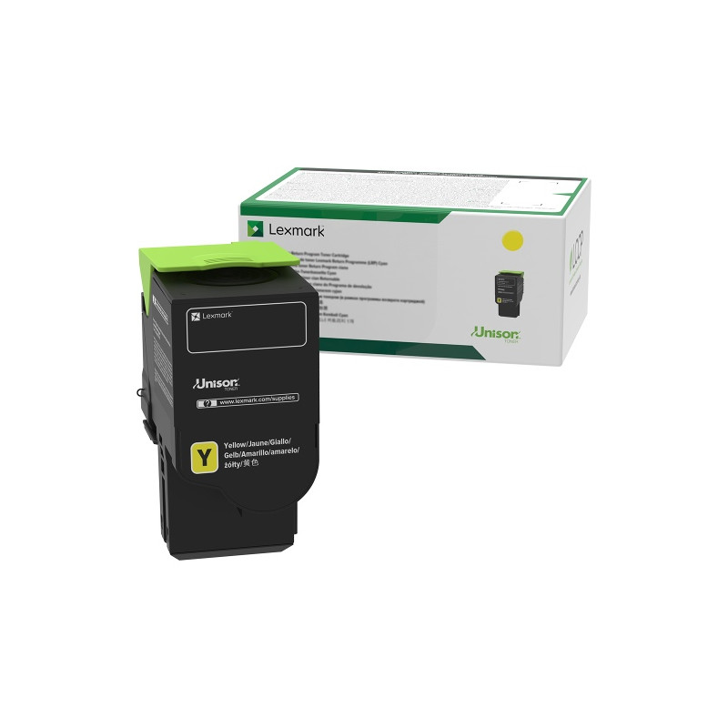 Lexmark 78C2XY0 kasetė lazeriniams spausdintuvams, Geltona (5000 puslapių)