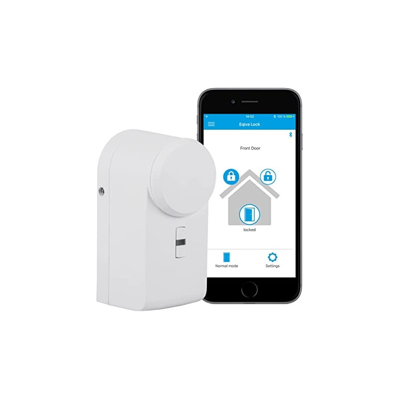 Ecost prekė po grąžinimo Eqiva Bluetooth Smart Door Lock Drive, 142950a0