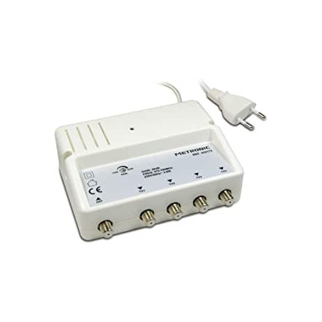 Ecost prekė po grąžinimo Metronic 432175 TV stiprintuvas balta