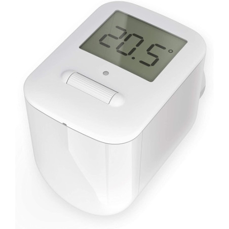 Ecost prekė po grąžinimo Telekom Smarthome Radiatorių termostatas su LCD ekranu Baltas