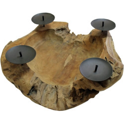 Ecost prekė po grąžinimo Ambientehome Advento vainikas Advento dubuo apvalus apytiksliai 20-25 cm