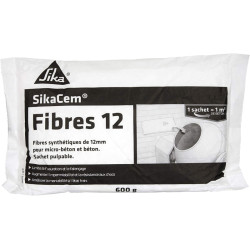 Ecost prekė po grąžinimo Sika France S.A.S 546535 Sintetiniai pluoštai, skirti mikro balta, 12 mm