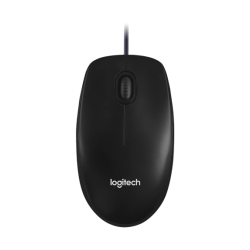 Logitech M100 Laidinė pelė USB-A 1000 DPI, Juoda