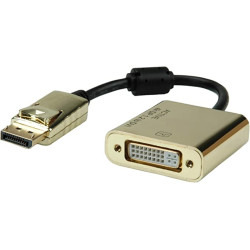 Ecost prekė po grąžinimo ROLINE GOLD 4K DPDVI adapteris Active v1.2 DP ST DVI BU, mažmeni