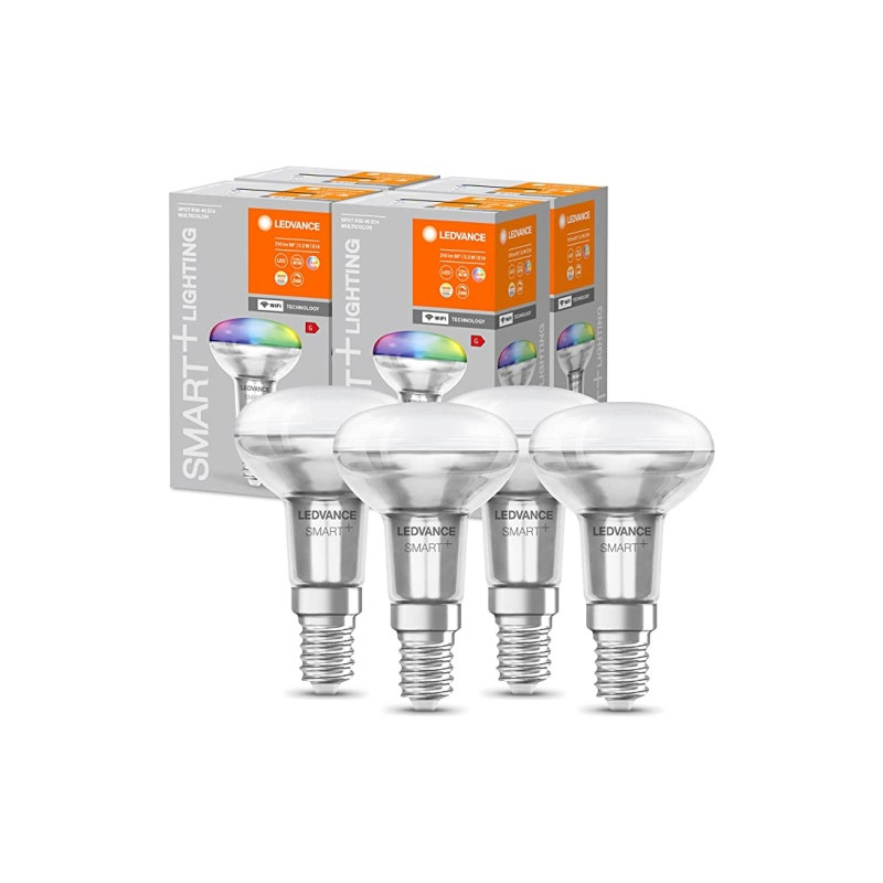 Ecost prekė po grąžinimo LedVance Smart LED R50 Spotlight lemputė su WiFi Technology, E14