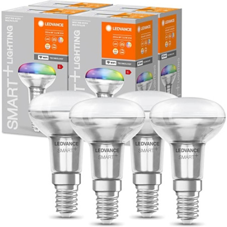 Ecost prekė po grąžinimo LedVance Smart LED R50 Spotlight lemputė su WiFi Technology, E14