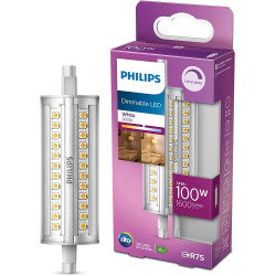 Ecost prekė po grąžinimo Philips LED Classic Dimmable Light Spot [R7S] 14W - 100W Equivalent, White