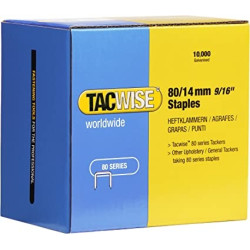Ecost prekė po grąžinimo Tacwise 0385 80/14mm Staples, 1 Pack x 10,000 Staples