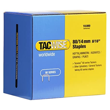 Ecost prekė po grąžinimo Tacwise 0385 80/14mm Staples, 1 Pack x 10,000 Staples