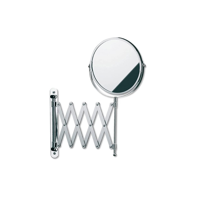 Ecost prekė po grąžinimo Kela 20847 Kera Mirror, Stainless Steel, Size: Diameter 6.3 - 7.3 x Height