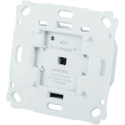 Ecost prekė po grąžinimo Homematic IP Smart Home 156757A0 Switch Actuator for Brand Switch - 2 Gang