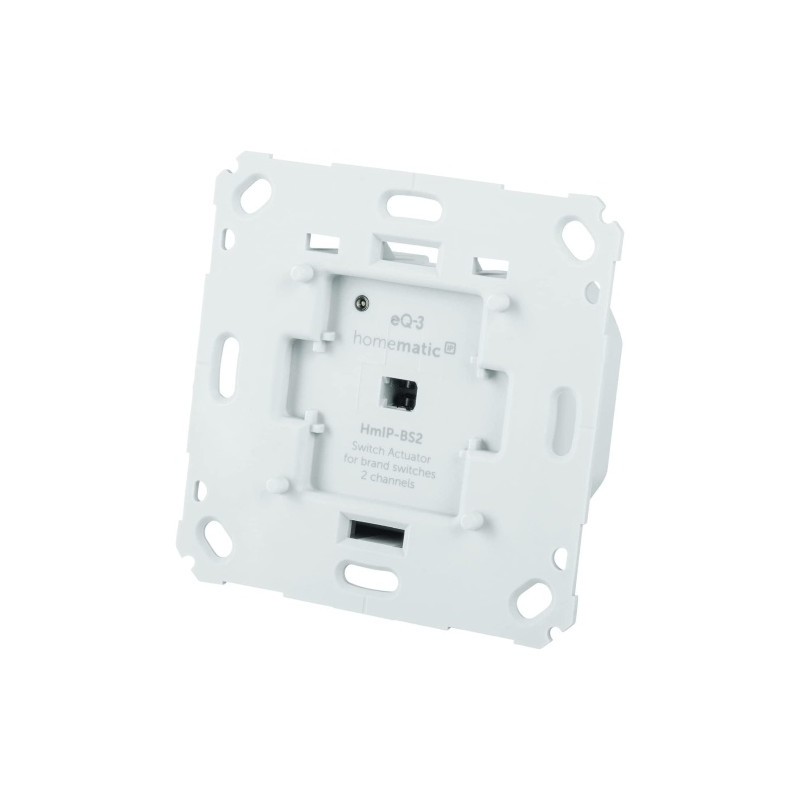 Ecost prekė po grąžinimo Homematic IP Smart Home 156757A0 Switch Actuator for Brand Switch - 2 Gang