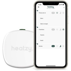 Ecost prekė po grąžinimo HEATZY - Objet Connecté - Programmateur/Thermostat Connecté et Intelligent