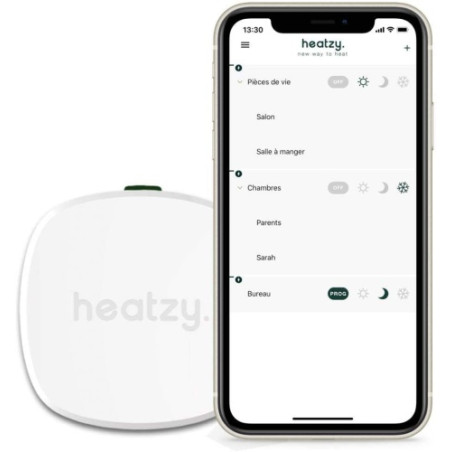 Ecost prekė po grąžinimo HEATZY - Objet Connecté - Programmateur/Thermostat Connecté et Intelligent