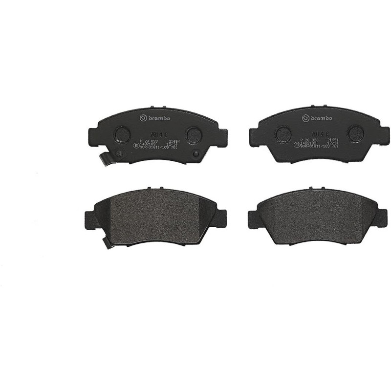 Ecost prekė po grąžinimo Brembo P28023 Front Disc Brake Pad - Set of 4