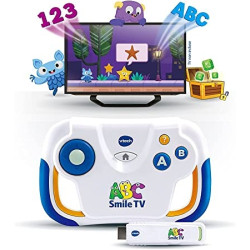 Ecost prekė po grąžinimo VTech ABC Smile TV Mano pirmoji mokomoji žaidimų konsolė 3/7 metų
