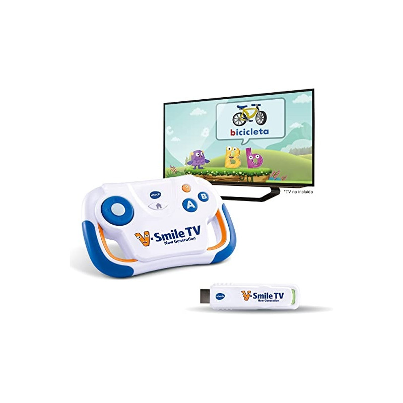 Ecost prekė po grąžinimo Vtech 80-613267 V.Smile TV naujos kartos Plug & Play lavinantis žaislas