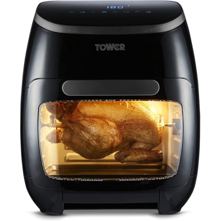 Ecost prekė po grąžinimo Tower Xpress Pro Combo T17076 Vortx 10-in-1 Digital Air Fryer Oven with Rap