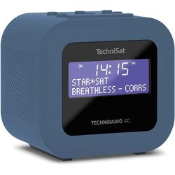 Ecost prekė po grąžinimo TechniSat TECHNIRADIO 40, DAB+ Radio Alarm Clock, DAB, FM, Alarm Clock With