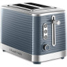 Ecost prekė po grąžinimo Russell Hobbs Inspire Toaster, Grey, 2 Extra Wide Toast Slots, incl. Bread