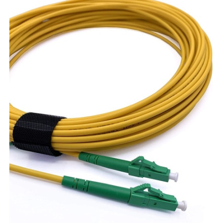 Ecost prekė po grąžinimo Elfcam® - LC/APC to LC/APC Simplex Singlemode 9/125µm LSZH, FTTH Fibre Opti