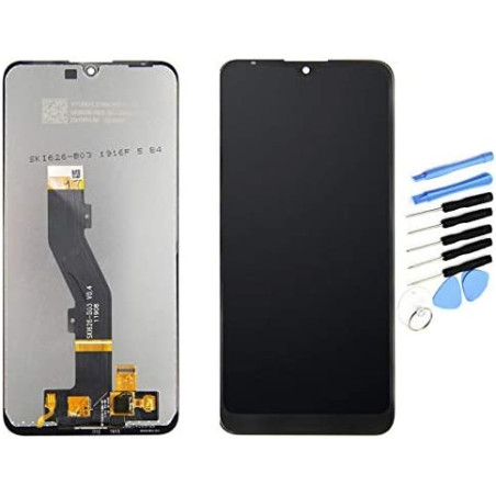Ecost prekė po grąžinimo YQZ Nokia 3.2 TA-1156 1159 1164 Touch Screen Digitizer (Black)