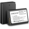 Ecost prekė po grąžinimo ENEGON - 2 Packs de Batterie de Remplacement LP-E10 compatibles avec Les Ca