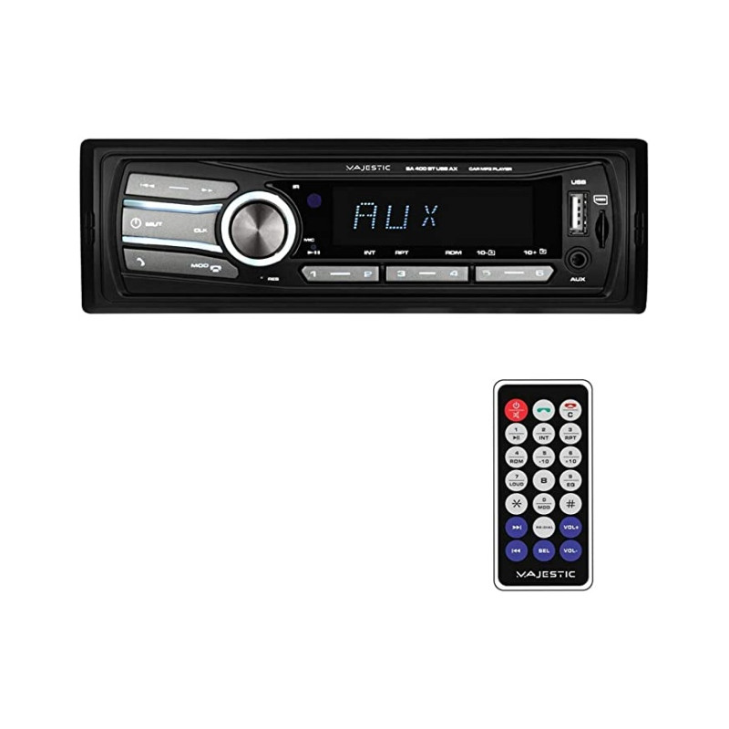 Ecost prekė po grąžinimo Majestic SA 400 BT USB AX - Sistema Audio Car con Bluetooth, Lettore MP3/WM