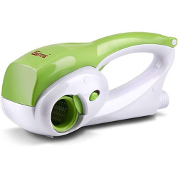 Ecost prekė po grąžinimo Girmi GT02 Grattugia Ricaricabile, 12W, 2 Rulli INOX, Bianco/Verde