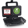 Ecost prekė po grąžinimo Emerio XXL Sandwichtoaster für alle Toastgrößen geeignet, BPA frei, große M