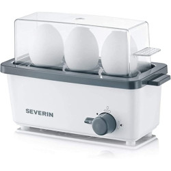 Ecost prekė po grąžinimo SEVERIN Cuiseur ? ?ufs 300 W, Appareil de cuisson pour 1 ? 3 ?ufs, Doseur d