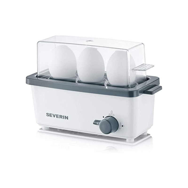 Ecost prekė po grąžinimo SEVERIN Cuiseur ? ?ufs 300 W, Appareil de cuisson pour 1 ? 3 ?ufs, Doseur d