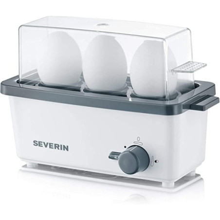 Ecost prekė po grąžinimo SEVERIN Cuiseur ? ?ufs 300 W, Appareil de cuisson pour 1 ? 3 ?ufs, Doseur d