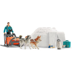 Ecost prekė po grąžinimo schleich 42624 Antarctic Expedition Nat Geo, for Children from 3+ Years, Wi