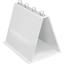 Ecost prekė po grąžinimo Veloflex 4101090 Table Flip Chart A4 Presentation Flip Chart Stand Ring Bin