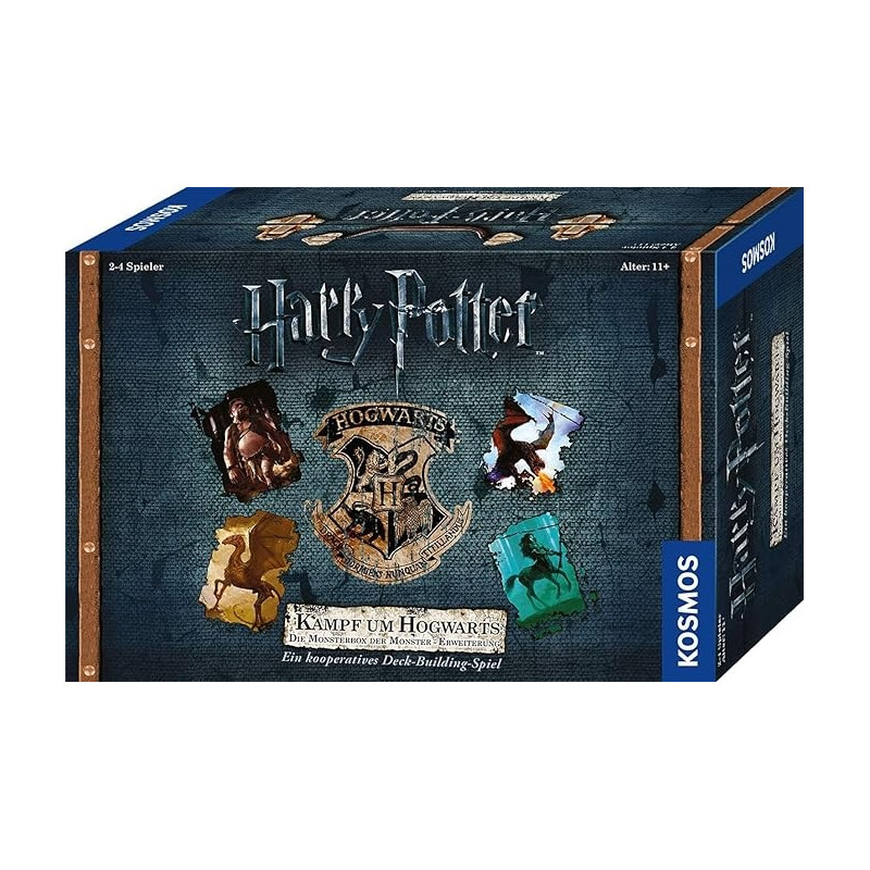 Ecost prekė po grąžinimo KOSMOS Harry Potter Hogwarts Battle stalo žaidimas (vokiečių kalba)