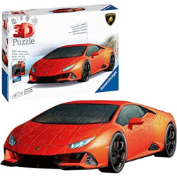 Ecost prekė po grąžinimo Ravensburger 3D dėlionė Lamborghini Huracan EVO - 3D dėlionė suaugusiesiems
