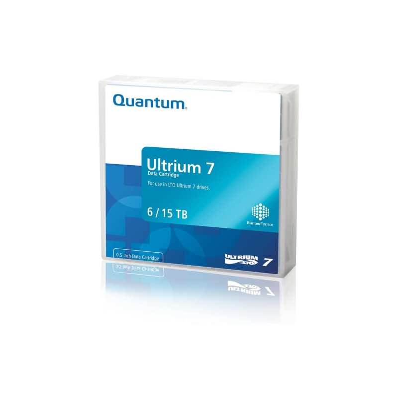 Ecost prekė po grąžinimo Quantum Data Cartridge LTO7 Ultrium 6TB/15TB juosta
