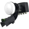Ecost prekė po grąžinimo Visiblewave 4K Quad VK4L 4 Sortie HD pour SKY HD / Freesat HD avec support,