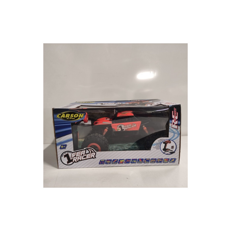 Ecost prekė po grąžinimo Carson 500404138 Sea Racer 1:12 RC-Auto als Amphibienfahrzeug, 100% RTR