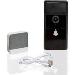 Ecost prekė po grąžinimo Wireless Doorbell with Camera and Intercom WLAN - Night Vision - Access the